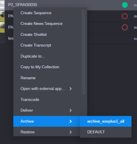Archiving PM Assets