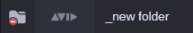 Reservations Applied to Folder